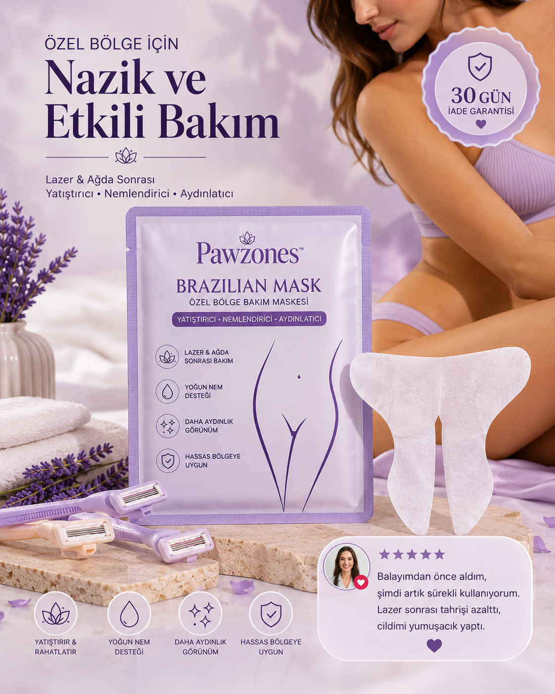 Vajinal Bakım Maskesi🧚