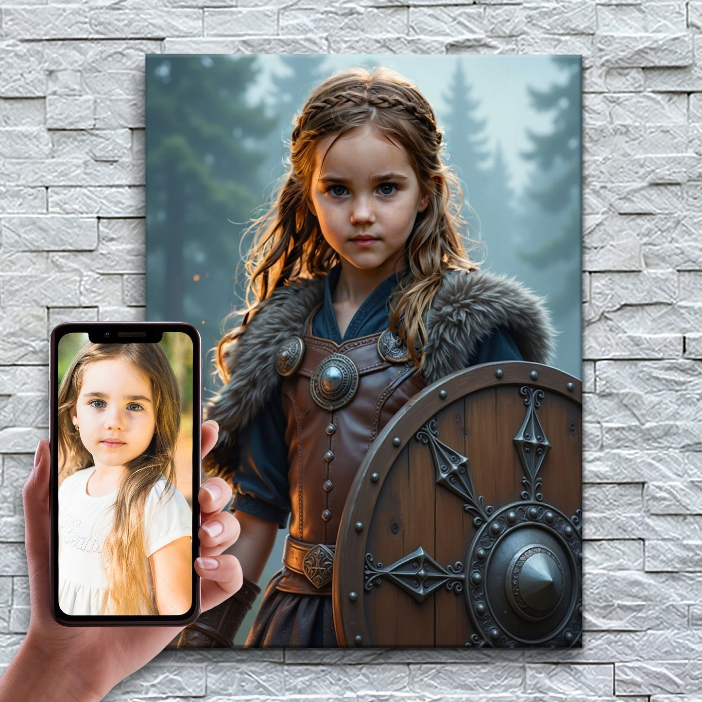 Viking Kalkan Kadını