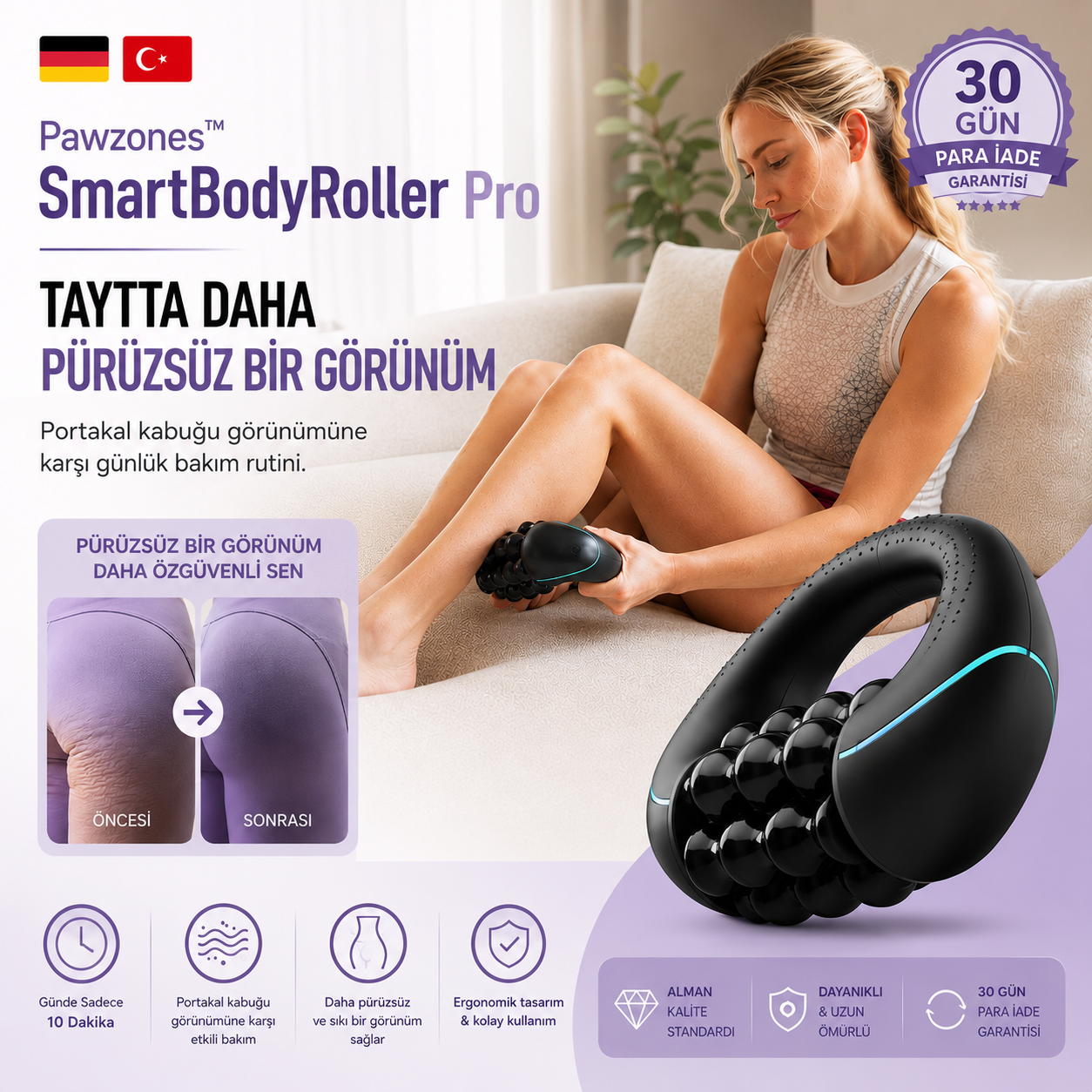 Pawzones™ SmartBodyRoller Pro