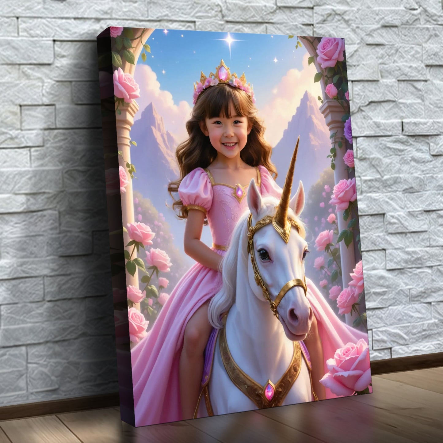 Görkemli Çiçek Tekboynuzlu Prenses