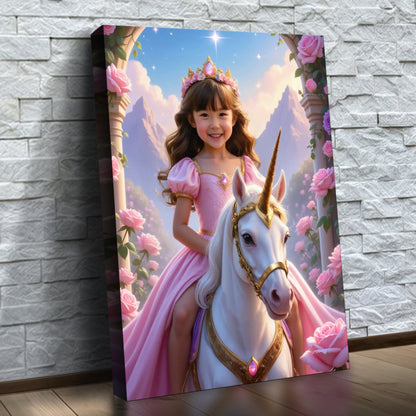 Görkemli Çiçek Tekboynuzlu Prenses