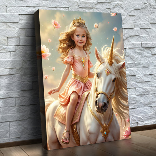 Yumuşak Çiçek Tekboynuzlu Prenses