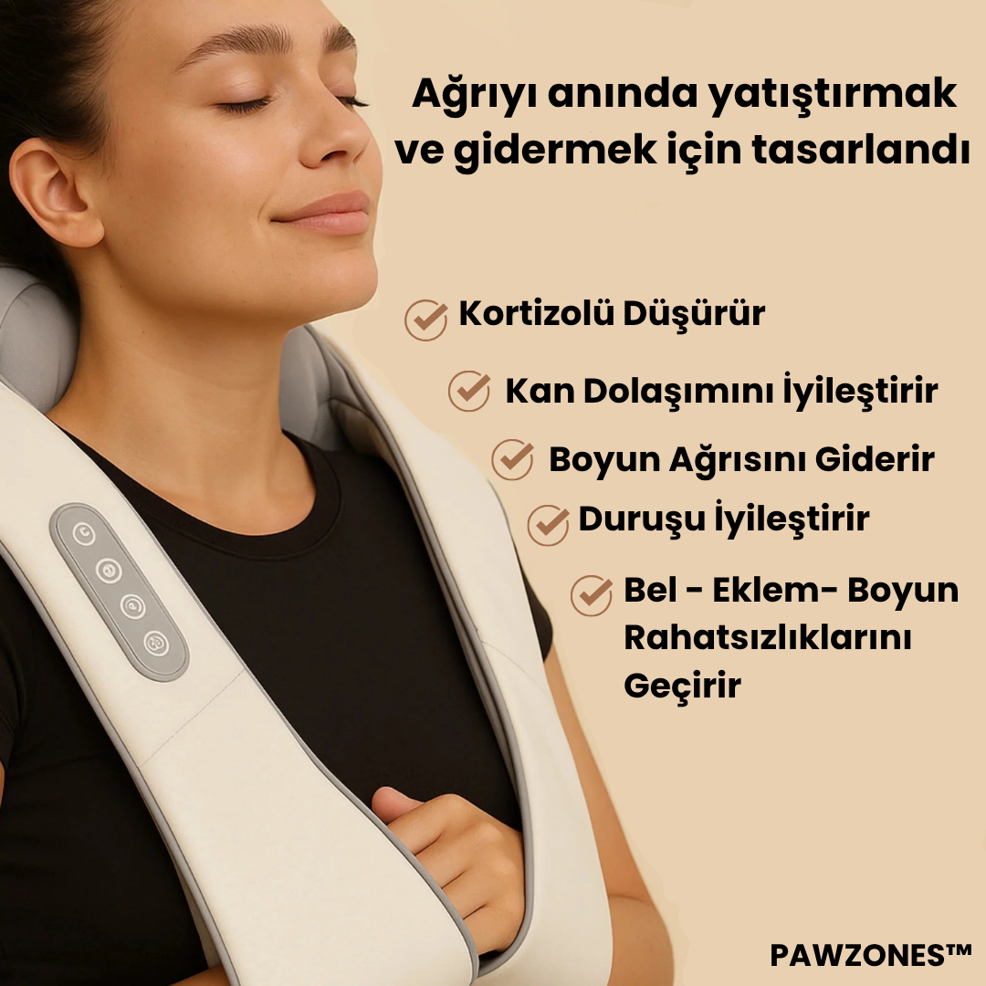 PAWZONES™ Boyun ve Omuz Masaj Aleti