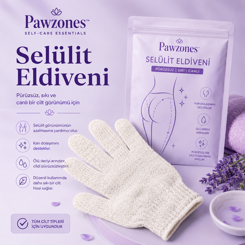 Selülit Karşıtı Banyo Masaj Eldiveni