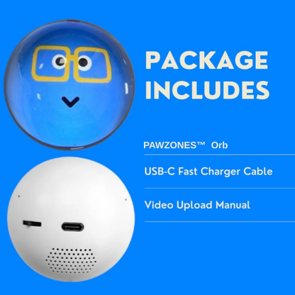 PAWZONES™ Personalized Video Orb