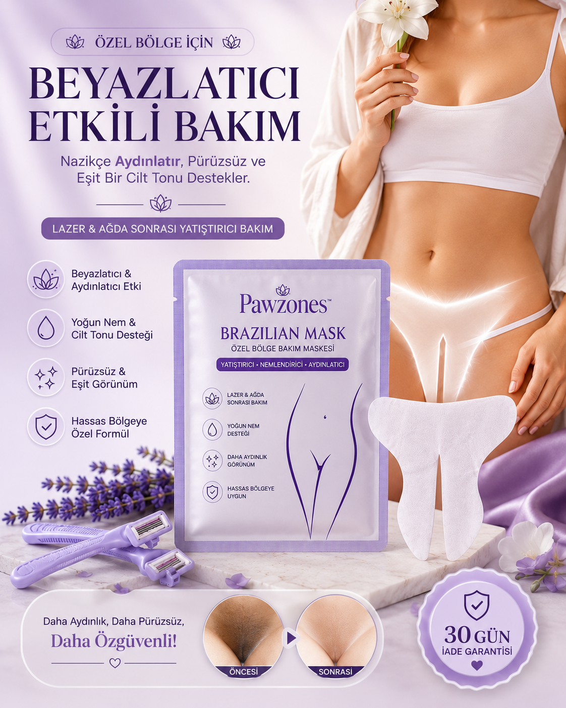 Vajinal Bakım Maskesi🧚