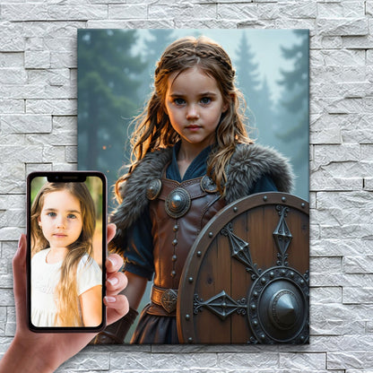 Viking Kalkan Kadını