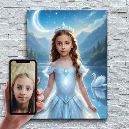 Göl Kenarındaki Kuğu Kraliçe