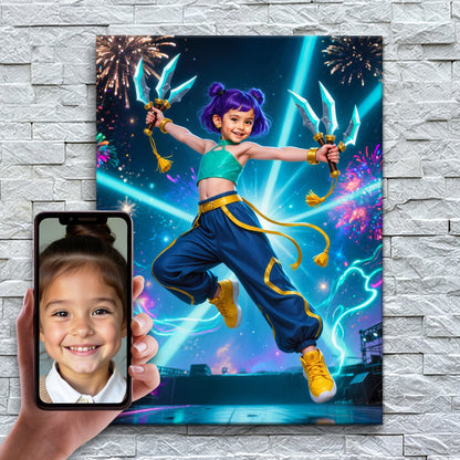 K-Pop Kraliçesi: Kozmik Yeşil Muhafız