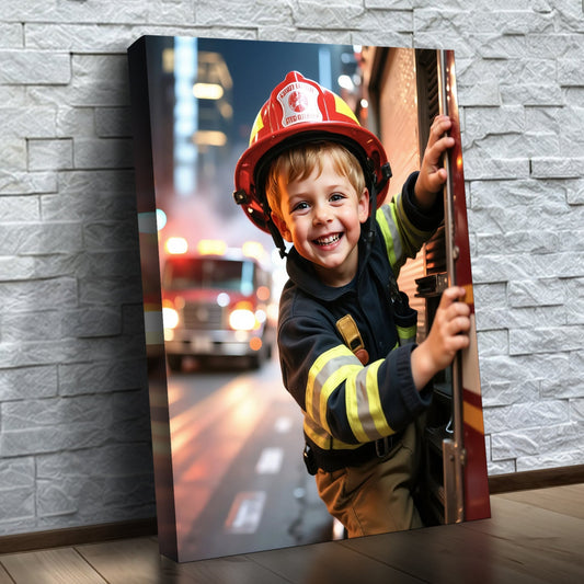 Görevdeki İtfaiyeci